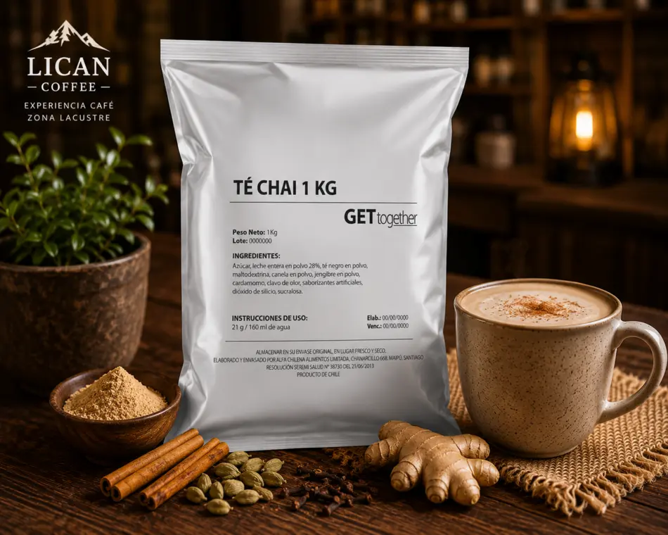Té Chai formato 1 kilo para cafeterías y negocios